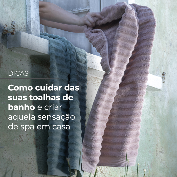 7 cuidados com as suas toalhas