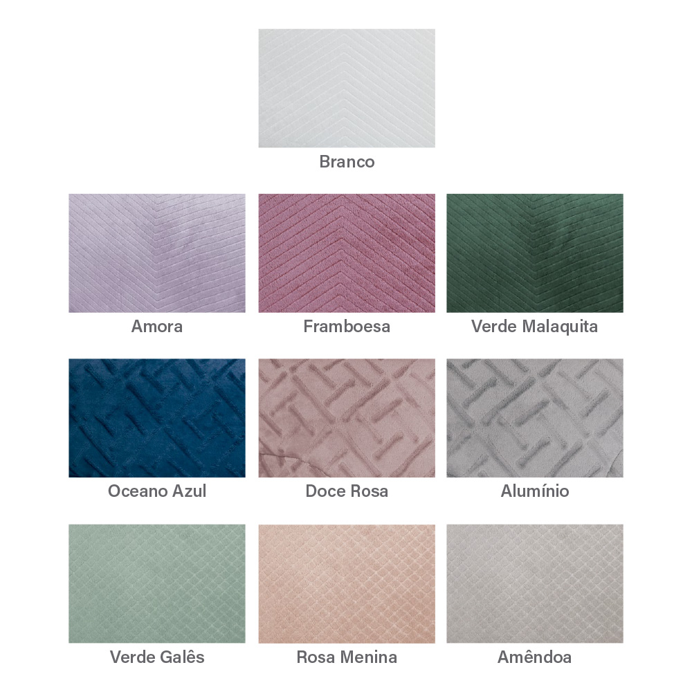 Roupão Microfibra Texturizado Flannel