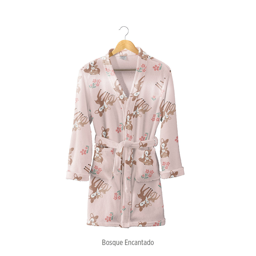 Roupão Kids  Estampado