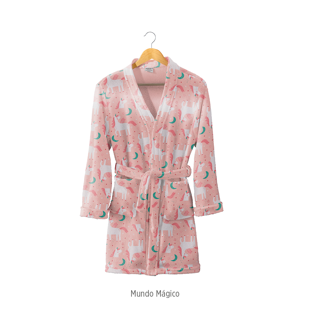Roupão Kids  Estampado