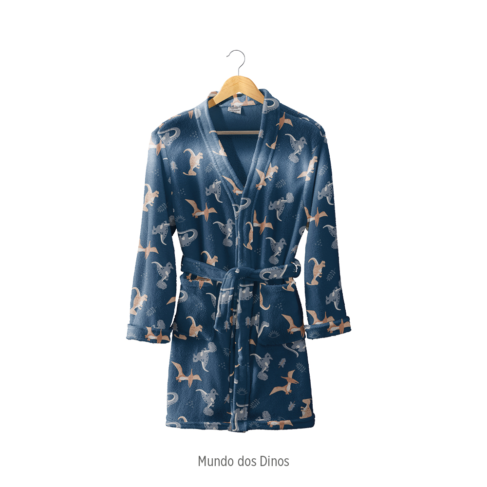 Roupão Kids  Estampado