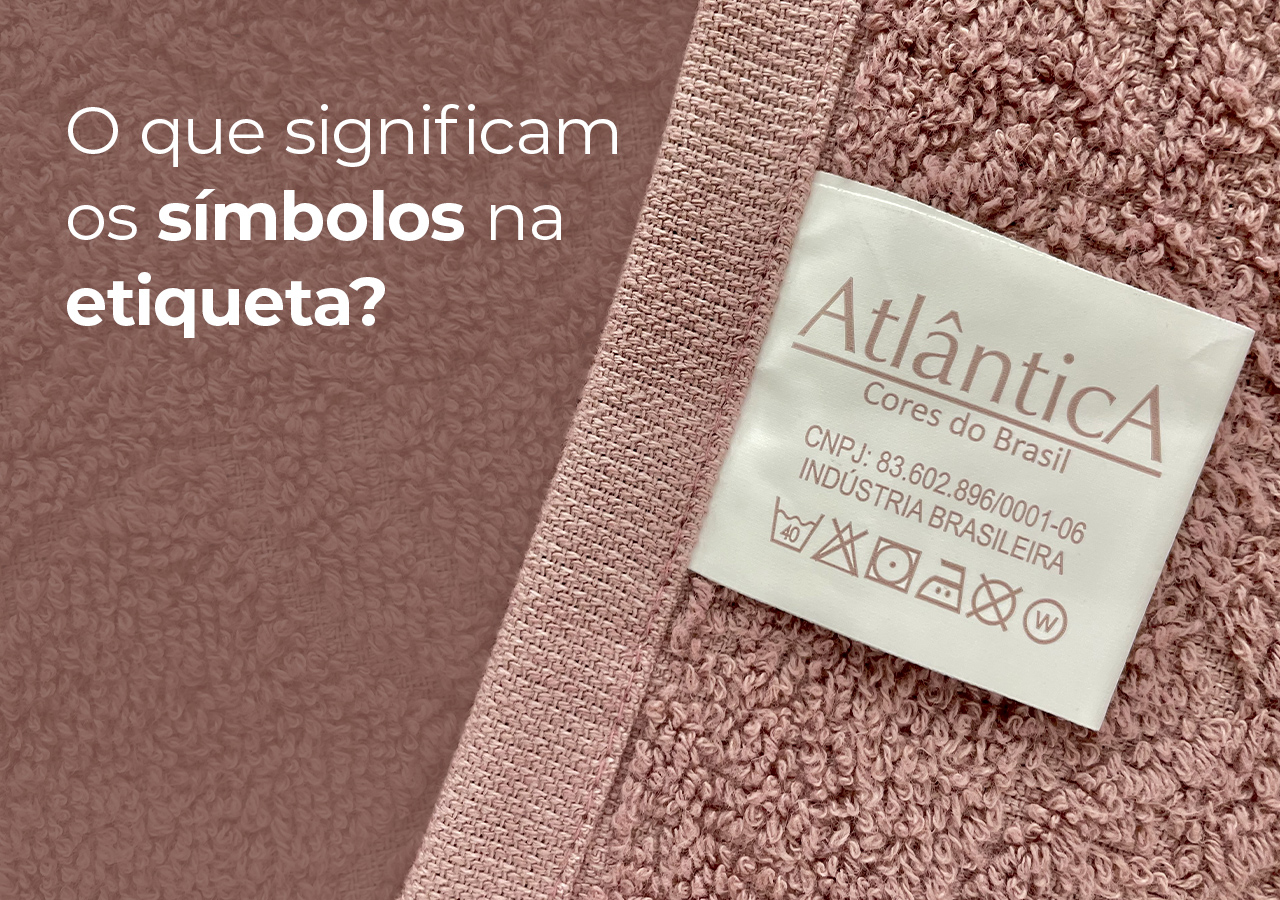 Etiqueta têxtil: Símbolos e seus significados